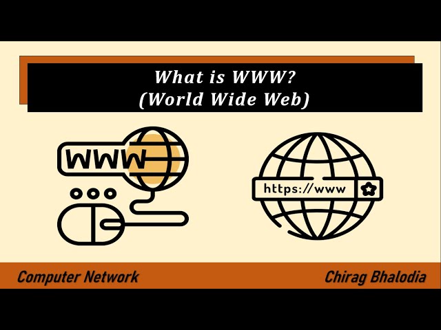 What is WWW, World Wide Web