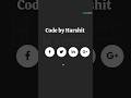 Icon Hover effect using HTML CSS #frontend #webdesign #how #coding #icon #effects #hover #shorts