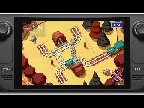 Railbound Steam Deck Gameplay - Entire Level 2 Walkthrough