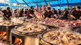 🔥People Travel Miles Just to Eat This! Famous Parkent Beshbarmak | Uzbekistan Street Food