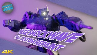 Transformers Siege Shockwave Full Customization & Repaint | 4K