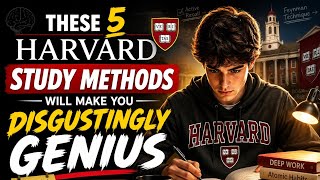 These 5 Harvard Study Methods Will Make You Disgustingly Genius | Study Smarter, Not Harder