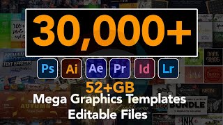 30000+ Mega Graphics Templates Editable Files Mega Graphics Bundle Download Mega Graphics Bundle
