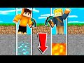 LOPERS E PIXEL SÓ PODEM CAVAR PARA BAIXO NO MINECRAFT!