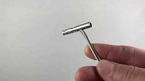 T316 Stainless Steel T Cable Anchor Fittings - Swage - For 1/8″ Cable