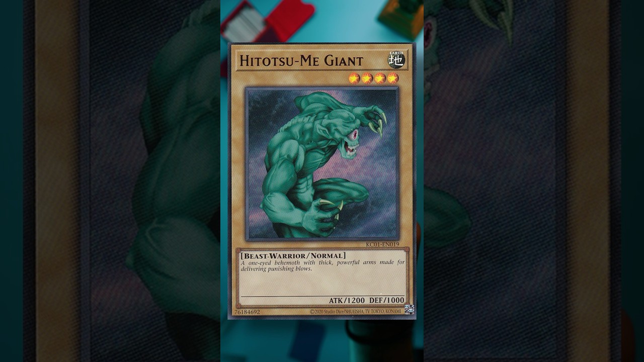 the first yugioh card ever summoned #yugioh #ygotcg #tcg