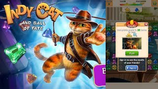 Indy Cat Match 3 Level 6 HD 1080p screenshot 5