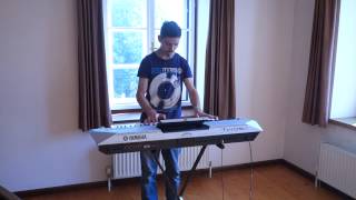 Binary Finary - 1998 - Piano Keyboard Synth Cover LIVE by SLADA