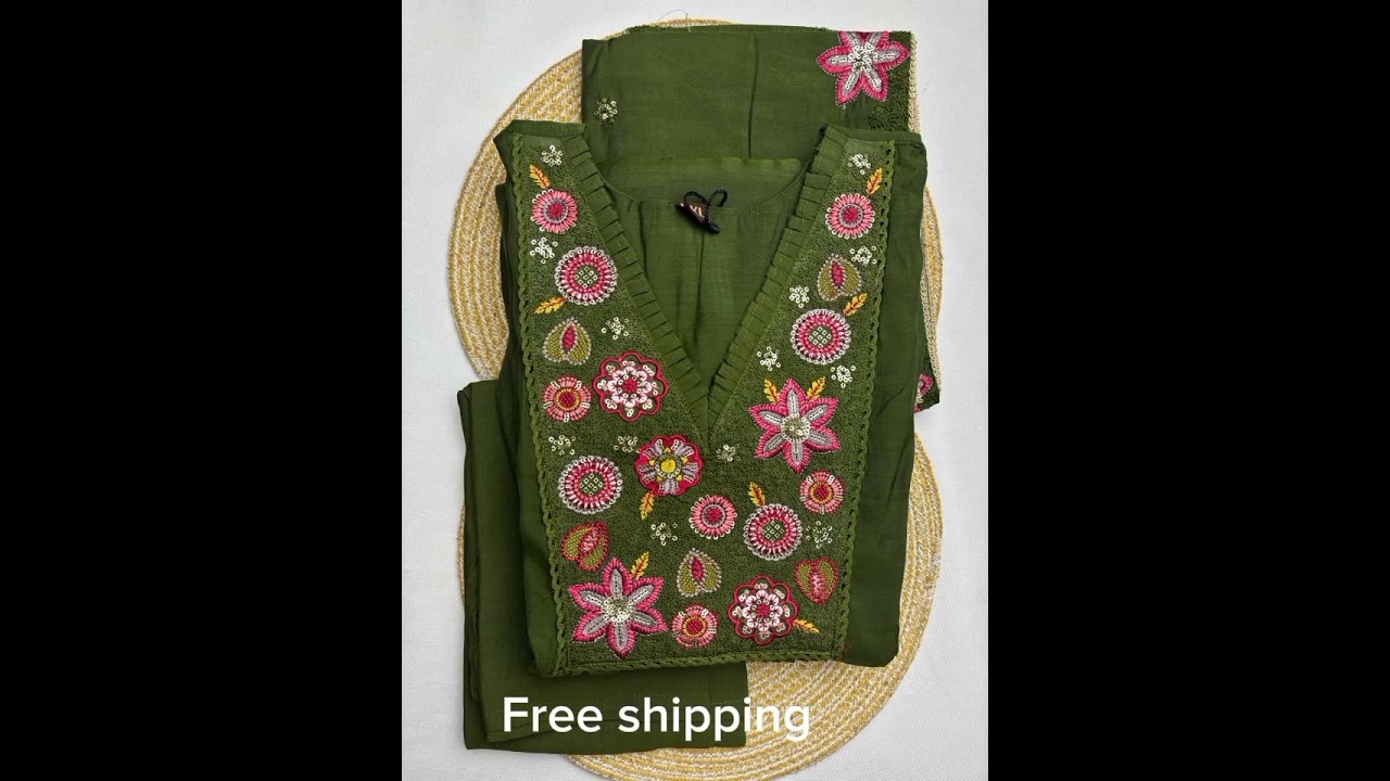 Rayon kurti sets subscribe for more 6304443919