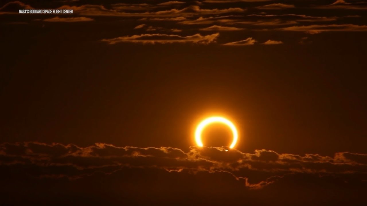 The annular solar eclipse of 2023 is underway! See the 1st 'ring of ...