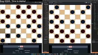 Game Development of Checkers for acos.games.  FINALE + DEPLOY screenshot 5