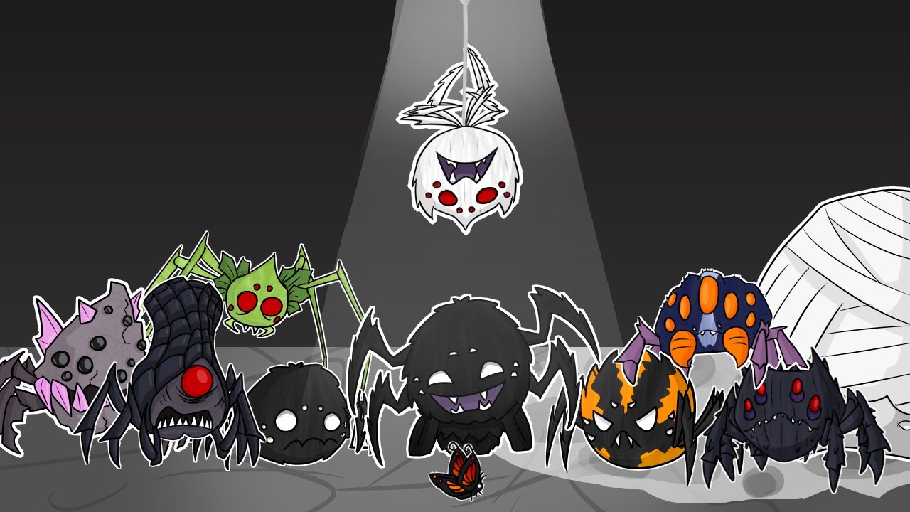 [SpeedPaint] Just a bunch of Don't Starve Together spiders YouTube