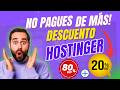 Hostinger Más Barato en 2026: Usa Este Truco y Ahorra Hasta 20% (EL Mejor CUPON de Hostinger)