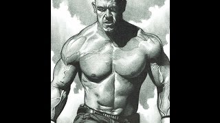 John Cena WWE Wrestling A Dredfunn Mechanical Pencil Portrait