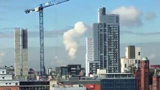 Time lapse of unknown smoke near Manchester
A 20 min Time lapse of unknown smoke near Manchester taken from my office window on Sackville St, Manchester
Update: So it seems Its the new Carrington gas power station
about 8 miles away as the crow flies!
Video may be used with permission of owner.
Please contact if interested. Time lapse of unknown smoke near Manchester