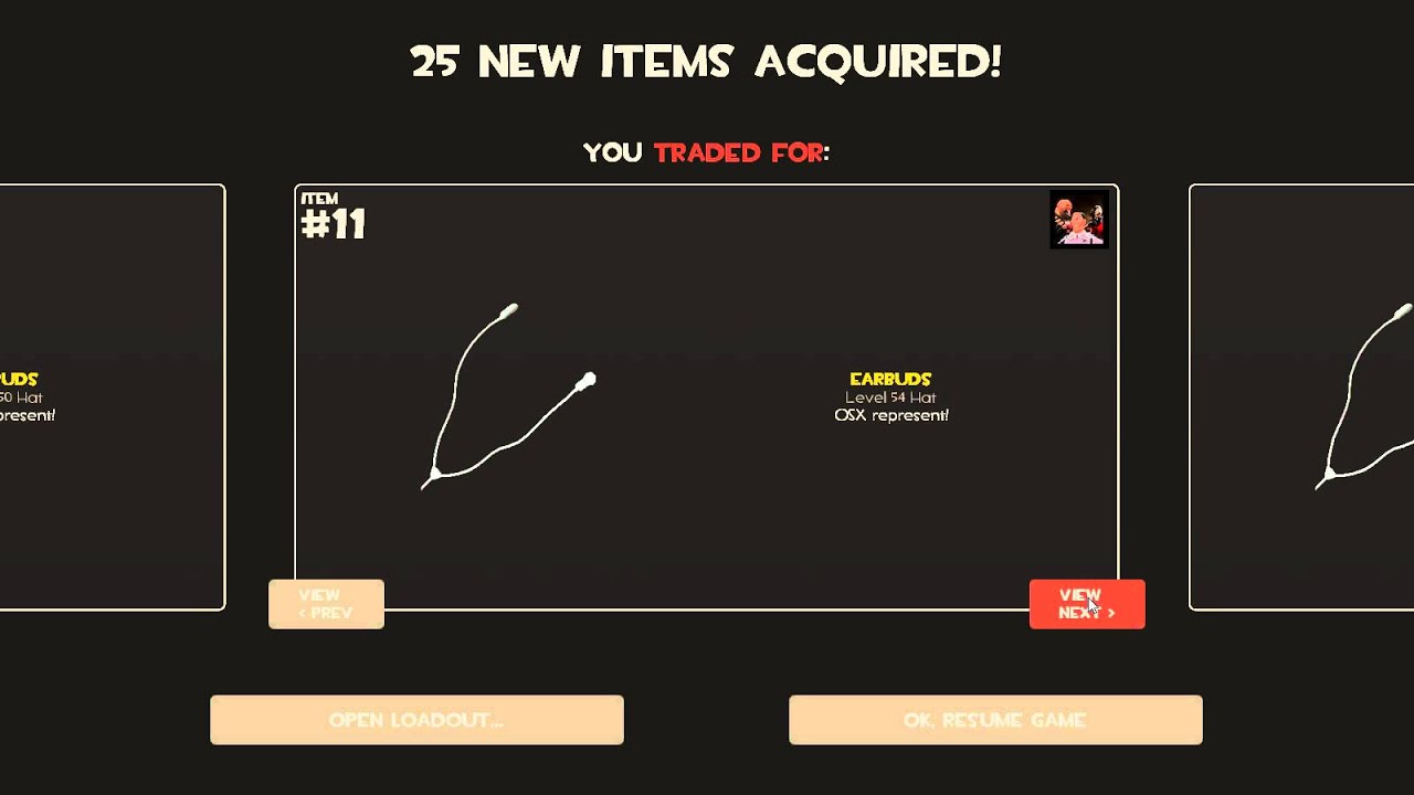 The results of over 6 months of TF2 Trading (17 Earbuds) YouTube