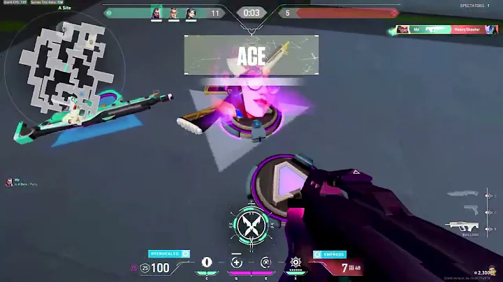 REYNA's Laugh after the ACE is so SCARY #shorts