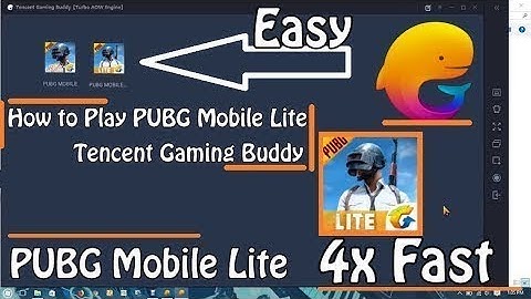 Play PUBG Mobile Lite In Tencent Gaming Buddy Emulator