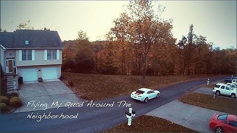 mini APM 3.1 Quad copter with gps, gimbal, sj4000 aerial footage / multi-rotor maiden flight