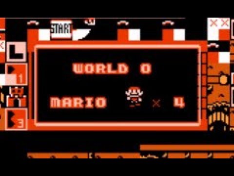 Super Mario Bros 3 NES All glitched music in glitch worlds Address 0727