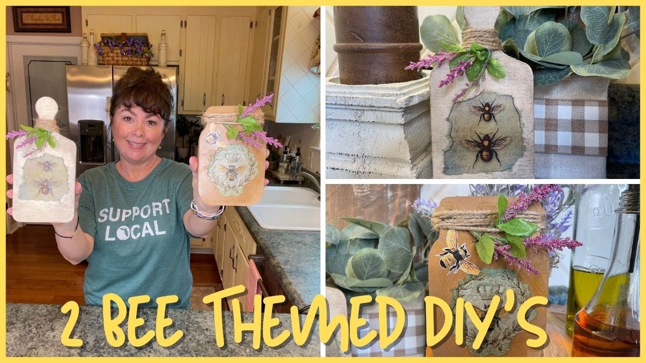 Bee Decor Ideas: New 2 Bee Themed Diy's For Summer