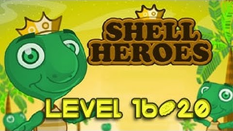 Shell Heroes Walkthrough Level 16-20 （Html5）