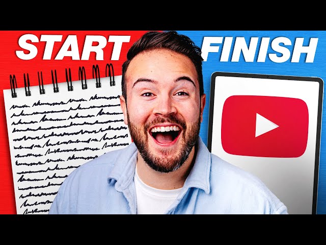 How to Make a YouTube Video For Beginners (Start to Finish) class=