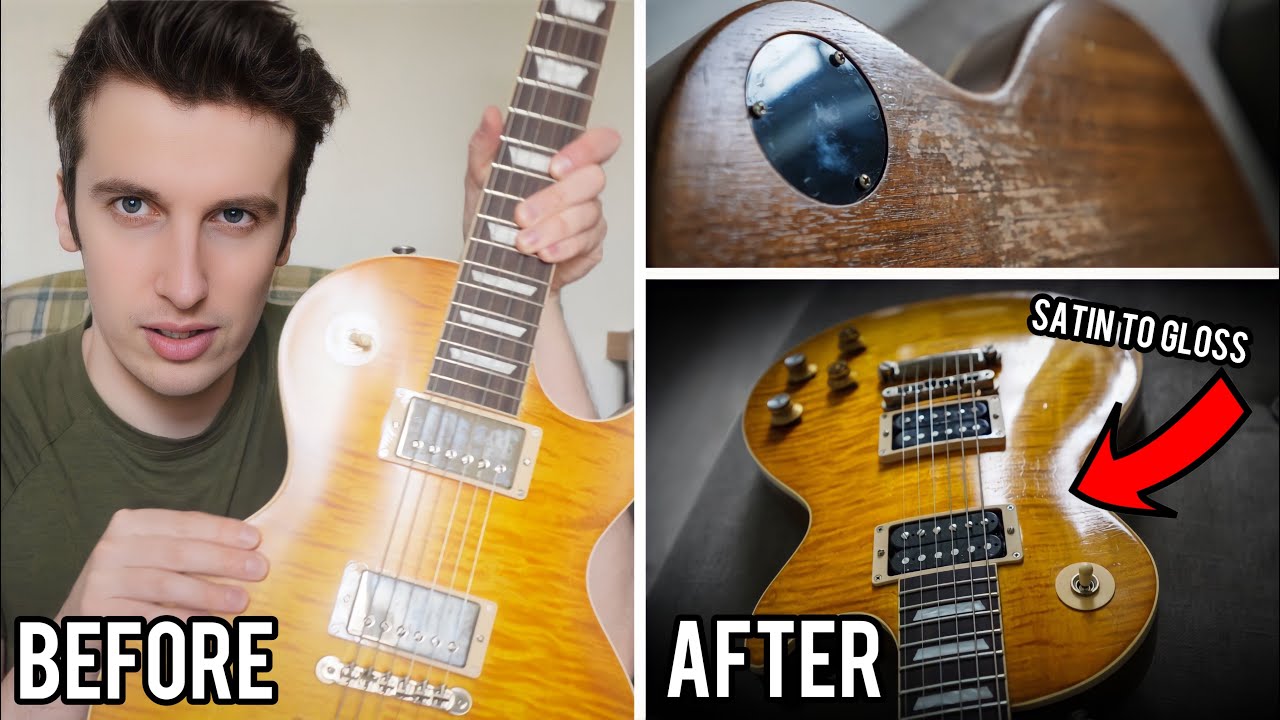 I ACCIDENTALLY Relicced my New Gibson Les Paul...