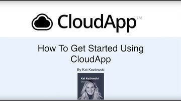 How to get started using CloudApp