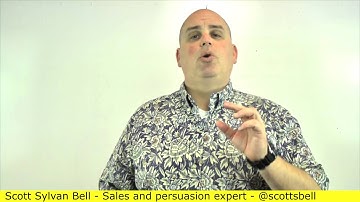 How to sell more by asking the most important question - Scott Sylvan Bell