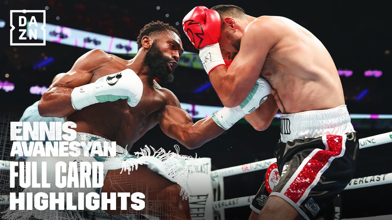 FULL CARD HIGHLIGHTS JARON ENNIS VS DAVID AVANESYAN YouTube