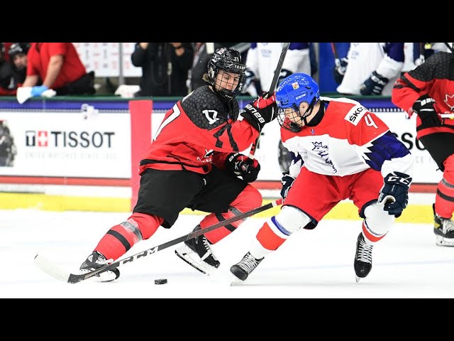 Team Canada with captain Connor Bedard, CAN U18 Nr. 16 sad after