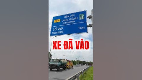 Điểm cuối thông xe tạm - Cao tốc Bến Lức - Long Thành | MAI TIỀN GIANG #short #2875