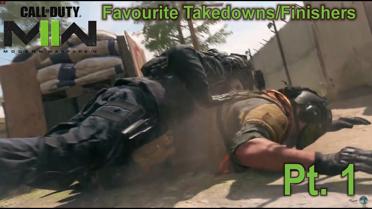 My favourite Finishers/Takedowns in COD: Modern Warfare II Part 1 - YouTube