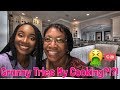 MY GRANNY TRIES MY COOKING FOR THE FIRST TIME!!!!