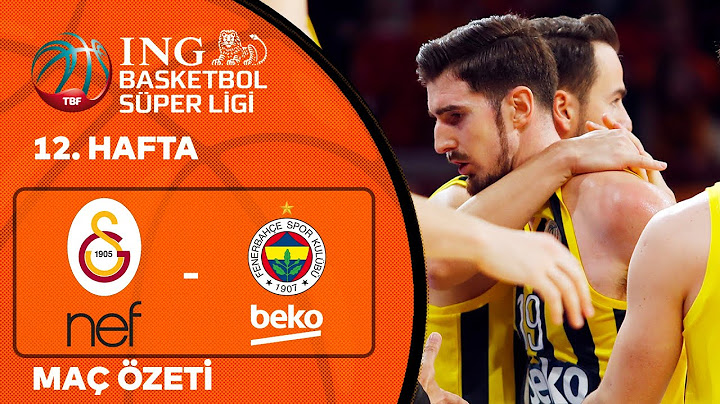Derbide Zafer Fenerbahçe'nin! | BSL 12. Hafta Özet | Galatasaray Nef 76-86 Fenerbahçe Beko