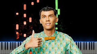 Stromae - Papaoutai (Original Afro Soul Cover) Piano Cover Midi tutorial Sheet app Karaoke