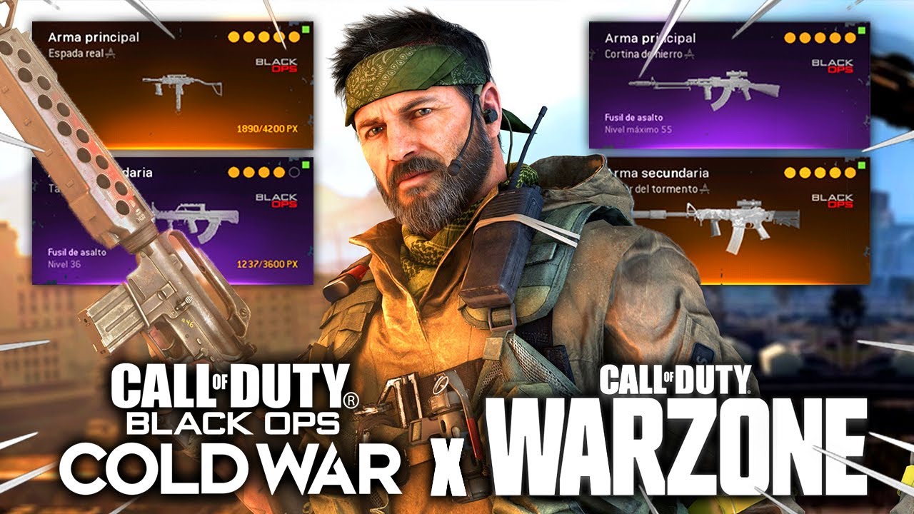 Las 5 MEJORES ARMAS META de COLD WAR para USAR en WARZONE PACIFICO ...
