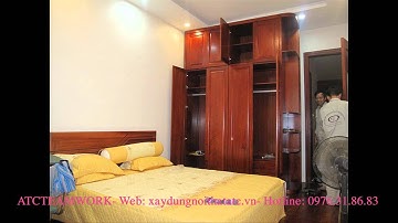 ATC Teamwork thi công nội thất nhà 3M6 Ngõ 70 N.A.N- HN