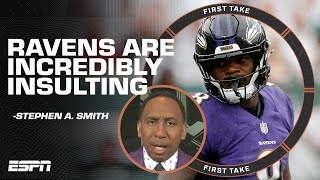 INCREDIBLY INSULTING 👀 Stephen A. calls out Ravens over Lamar Jackson's contract talks | First Take