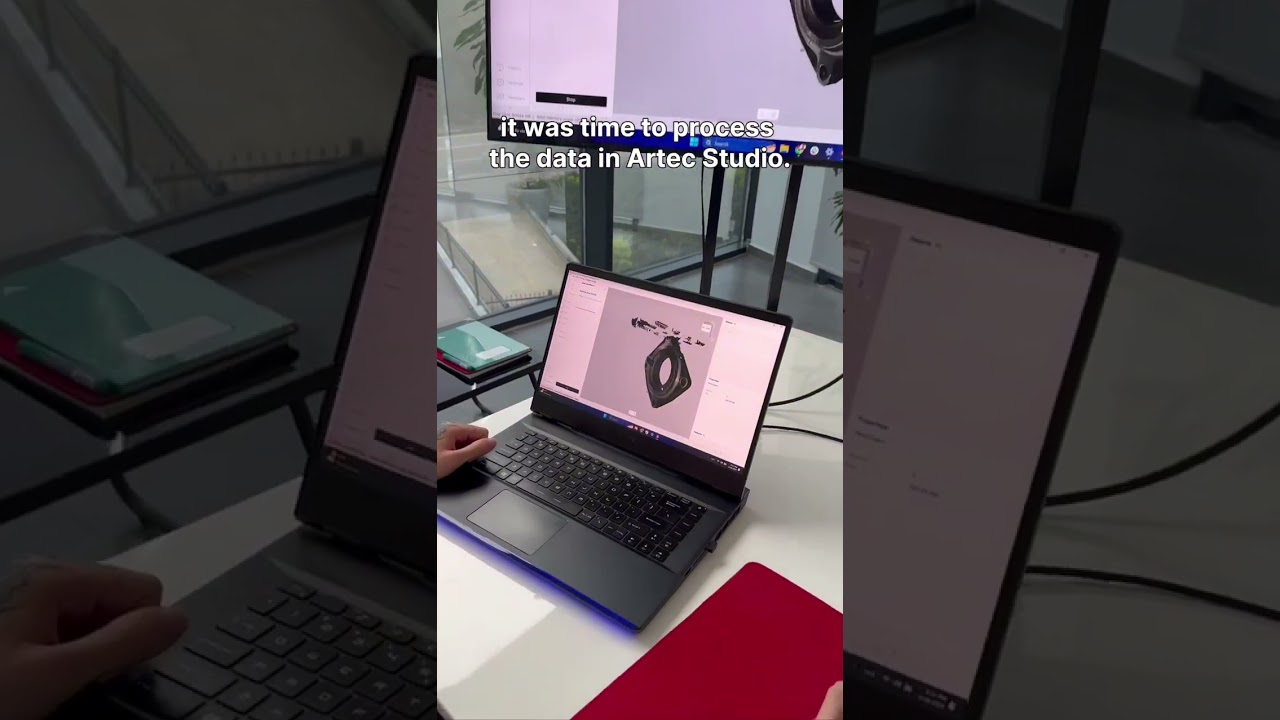 Creating a digital twin with Artec Micro II 