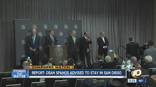 Celebrity Report: Dean Spanos advised to stay in San Diego Profile
