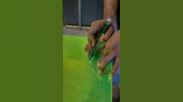 Mirror etching works #woodworking #song #shortvideo