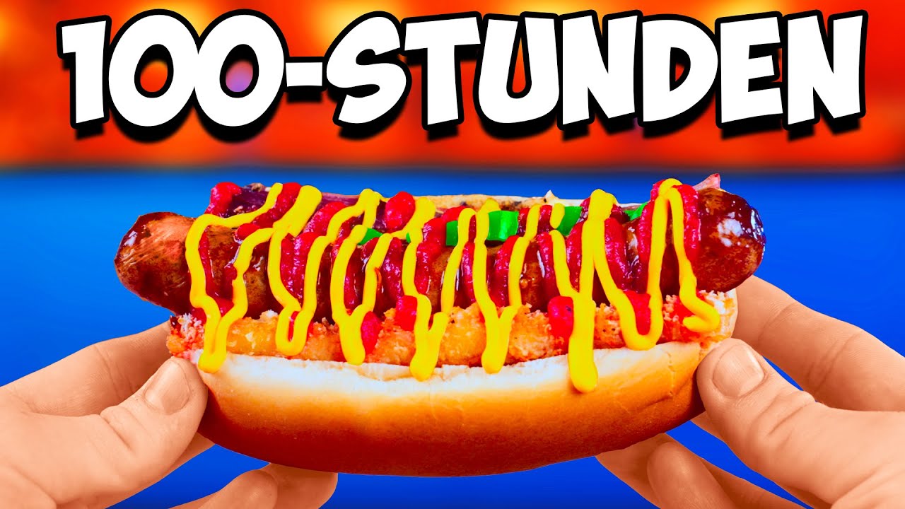 100 Stunden Kochen Hot Dog von VANZAI KOCHEN