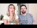 EMBRYO UPDATE... WHERE WE'RE AT & WHAT'S NEXT | leighannvlogs