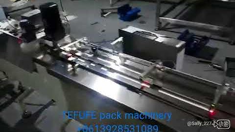 automatic candy flow wrapping machine