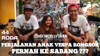 Cerita Kehidupan Anak Vespa Rongsok - 1 Vespa 44 Roda || Vlog Vespa