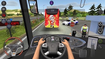 Fire Bus City Adventure 👮‍♂️ Bus Simulator : Ultimate Multiplayer! Bus Wheels Games Android