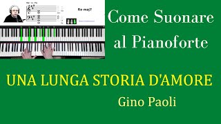 Come suonare al Pianoforte UNA LUNGA STORIA D'AMORE di Gino Paoli | TUTORIAL screenshot 4