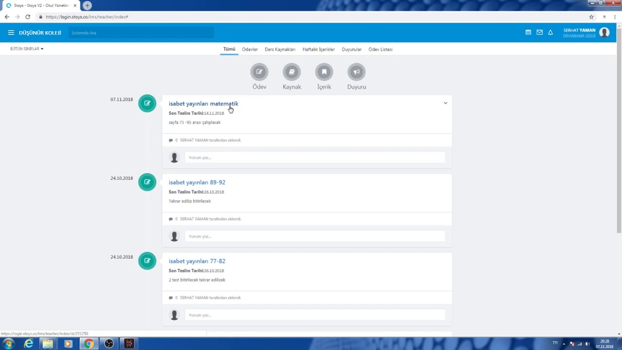 stoys 2 odev girisi youtube